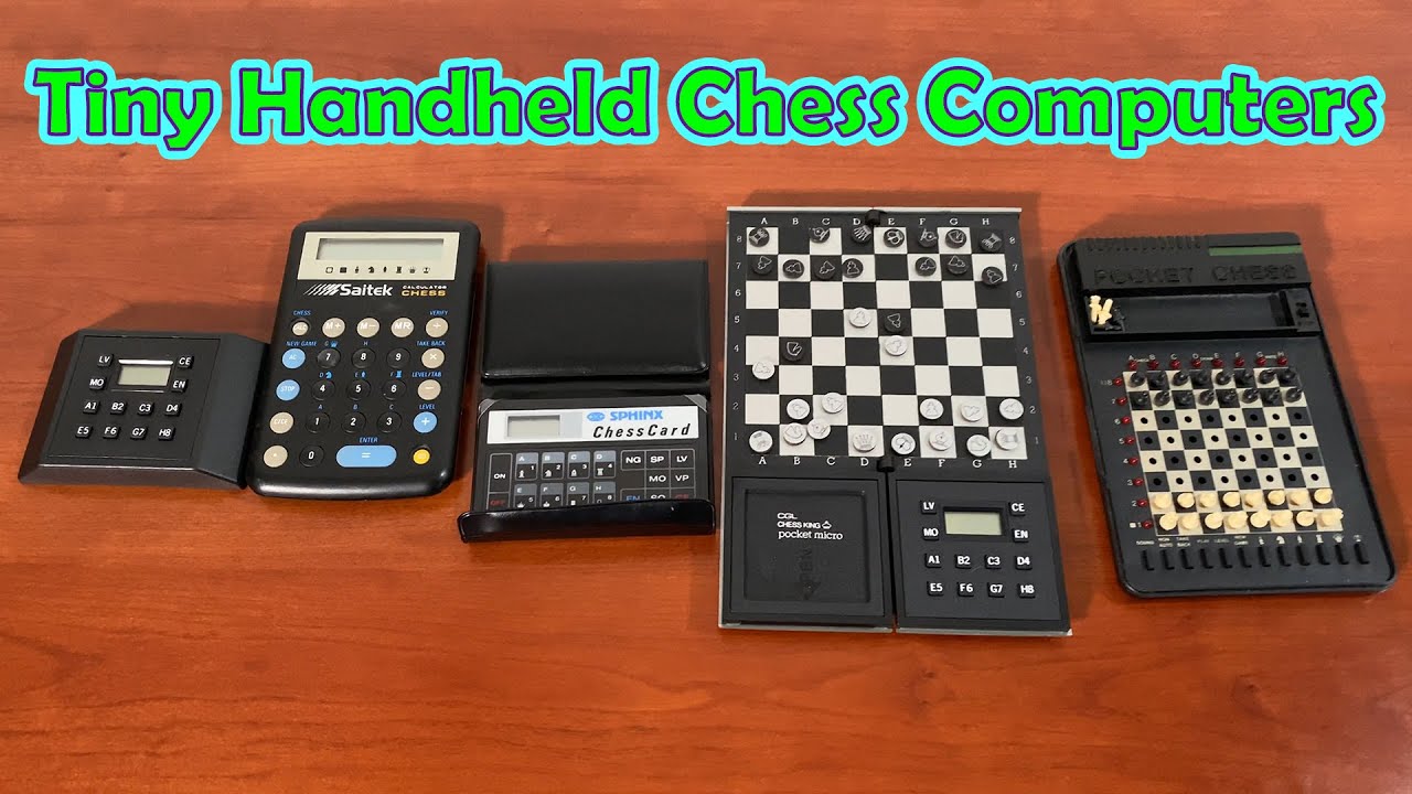 5 Tiny Handheld Chess Computers ⚫ Gadgetify