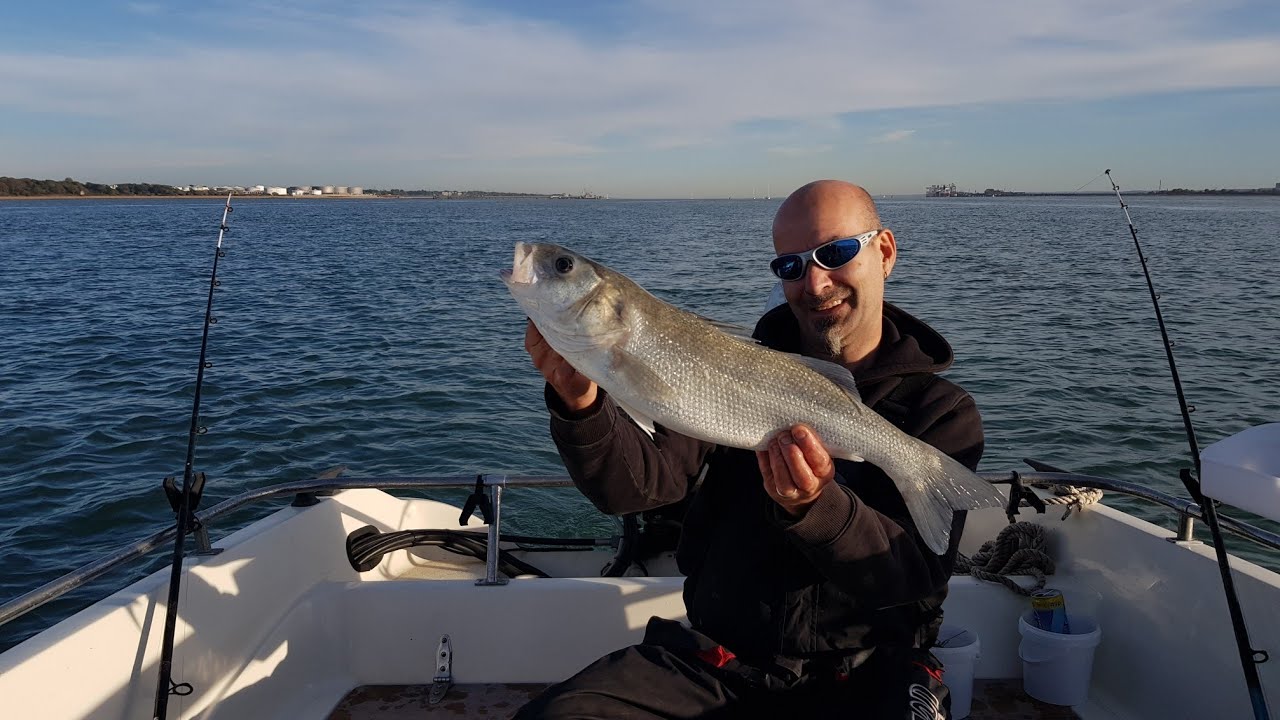 Boat fishing Southampton Water Southcoast United Kingdom 🇬🇧