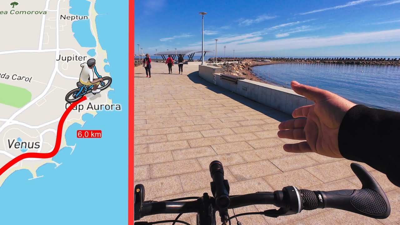 Traseu Biciclete Statiuni Mangalia-Olimp