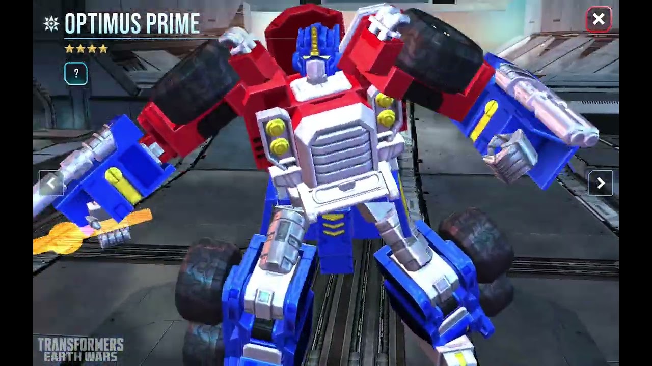 Transformers Earth Wars: Transformers Armada Optimus Prime Skin