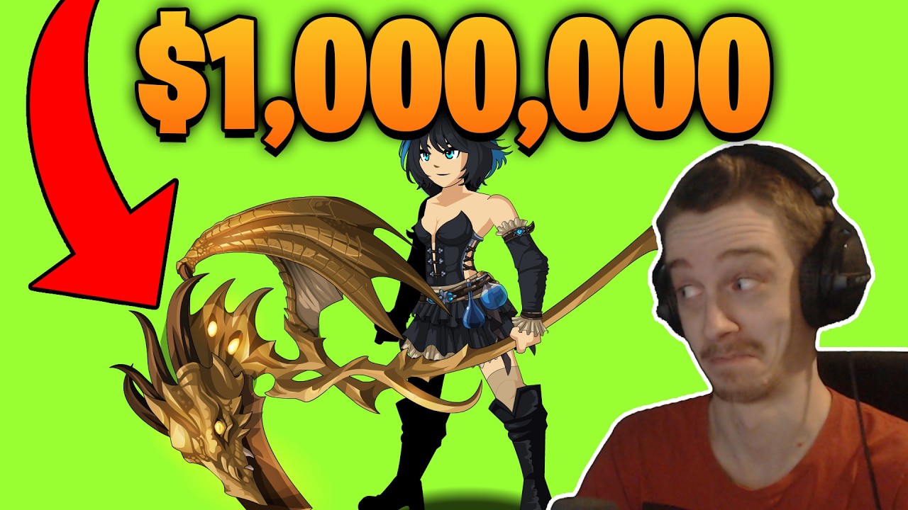 The 1 Million Dollar AQW Weapon
