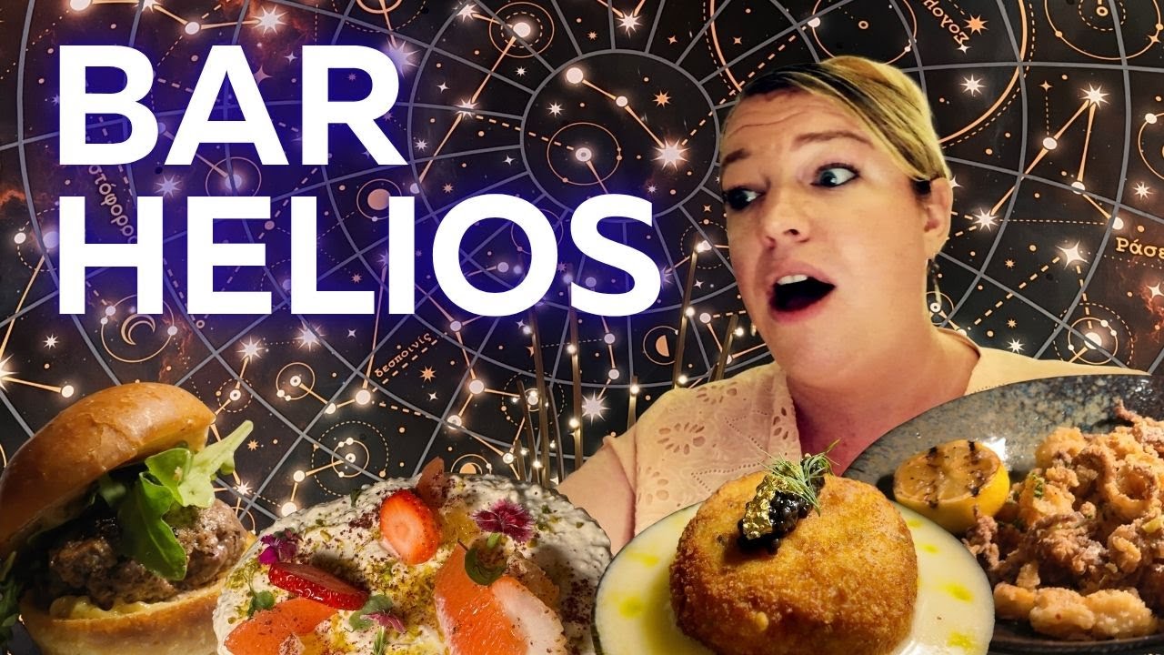 Bar Helios Review | Helios Grand Hotel at Epic Universe | Drinks, Mocktails & Small Plates!