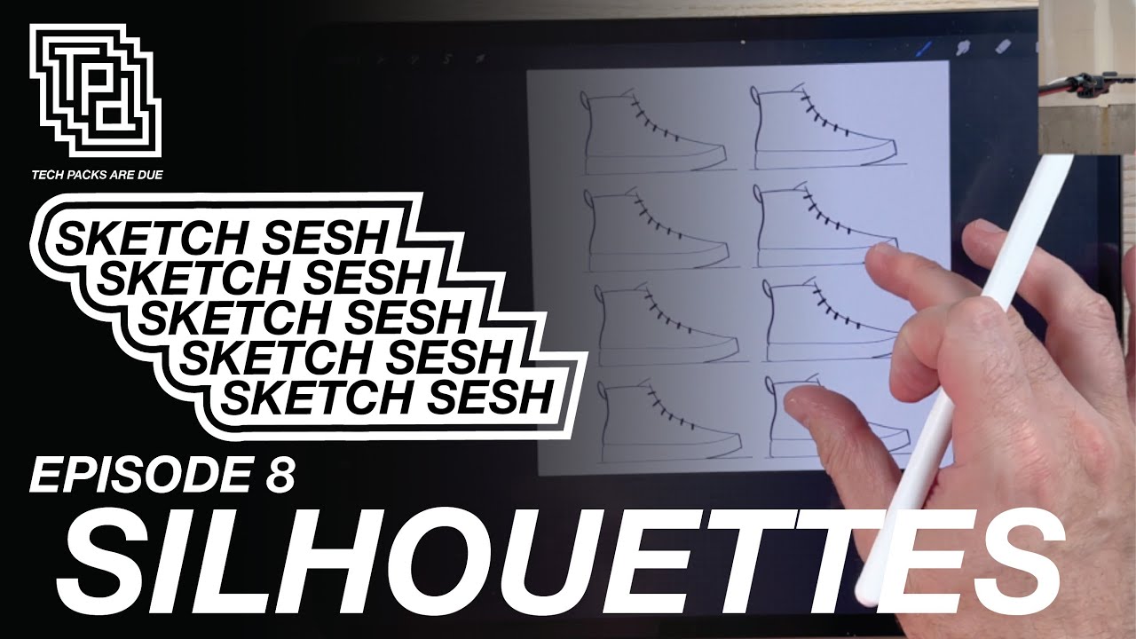 TPD : FOOTWEAR DESIGN PODCAST : Sketch Session : Silhouettes