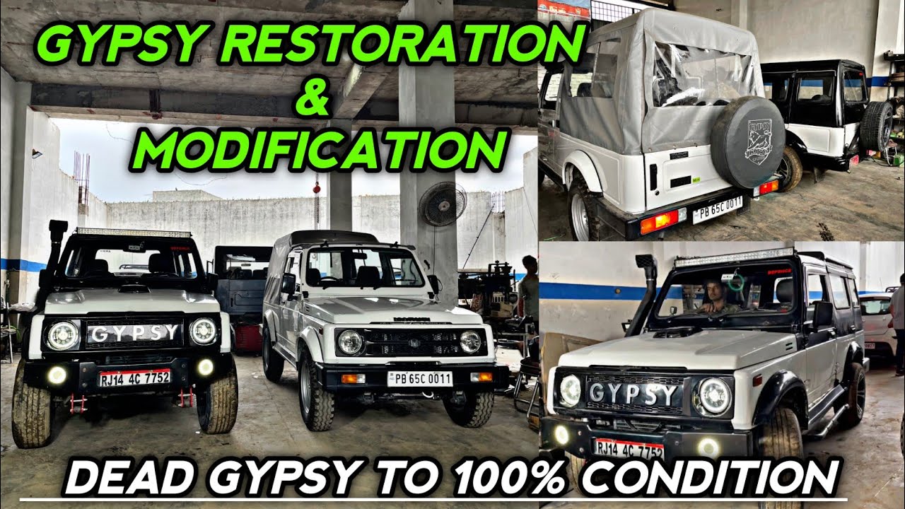 Gypsy Modification & Restoration| 2019 Gypsy For Power Steering & A/C |Army Disposal Gypsy For sale😍