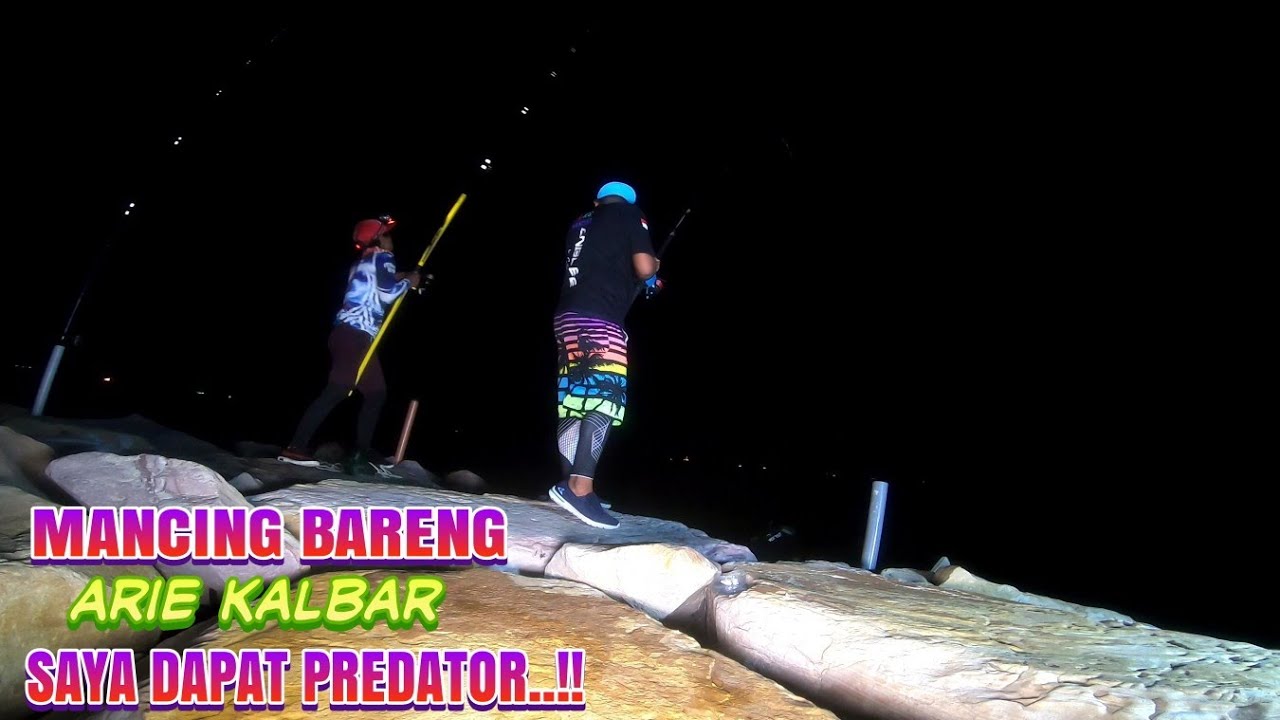 MANCING BARENG ARIE KALBAR DI PULAU || Saya dapat ikan predator & bro adi ikan musiman..!!
