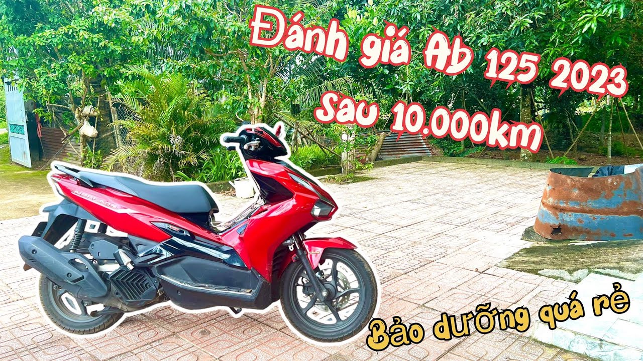 Đánh giá Air blade 125 2023 sau 10.000 km - Chi phí bảo dưỡng quá rẻ | Vlog | Phạm Linh TV