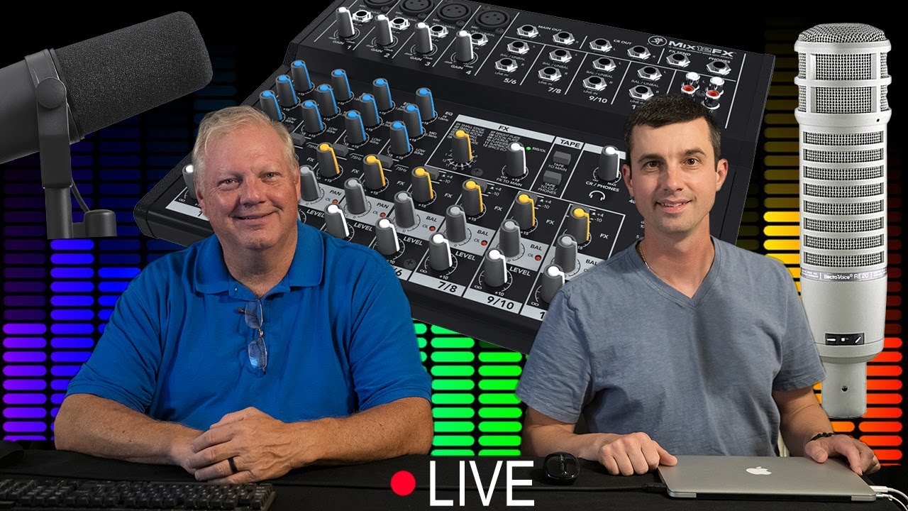 Sound Like a Pro on the AIR - Mixers & Mics