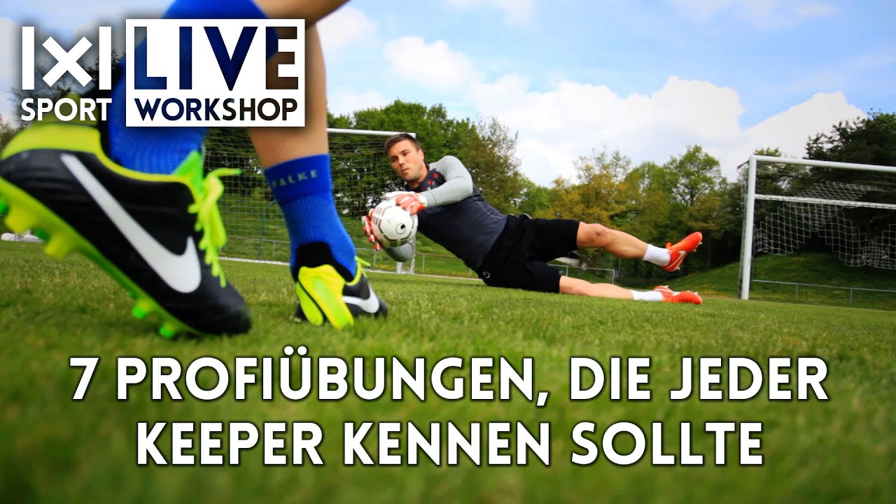 7 Torwartübungen, die jeder Keeper kennen sollte LIVE WORKSHOP