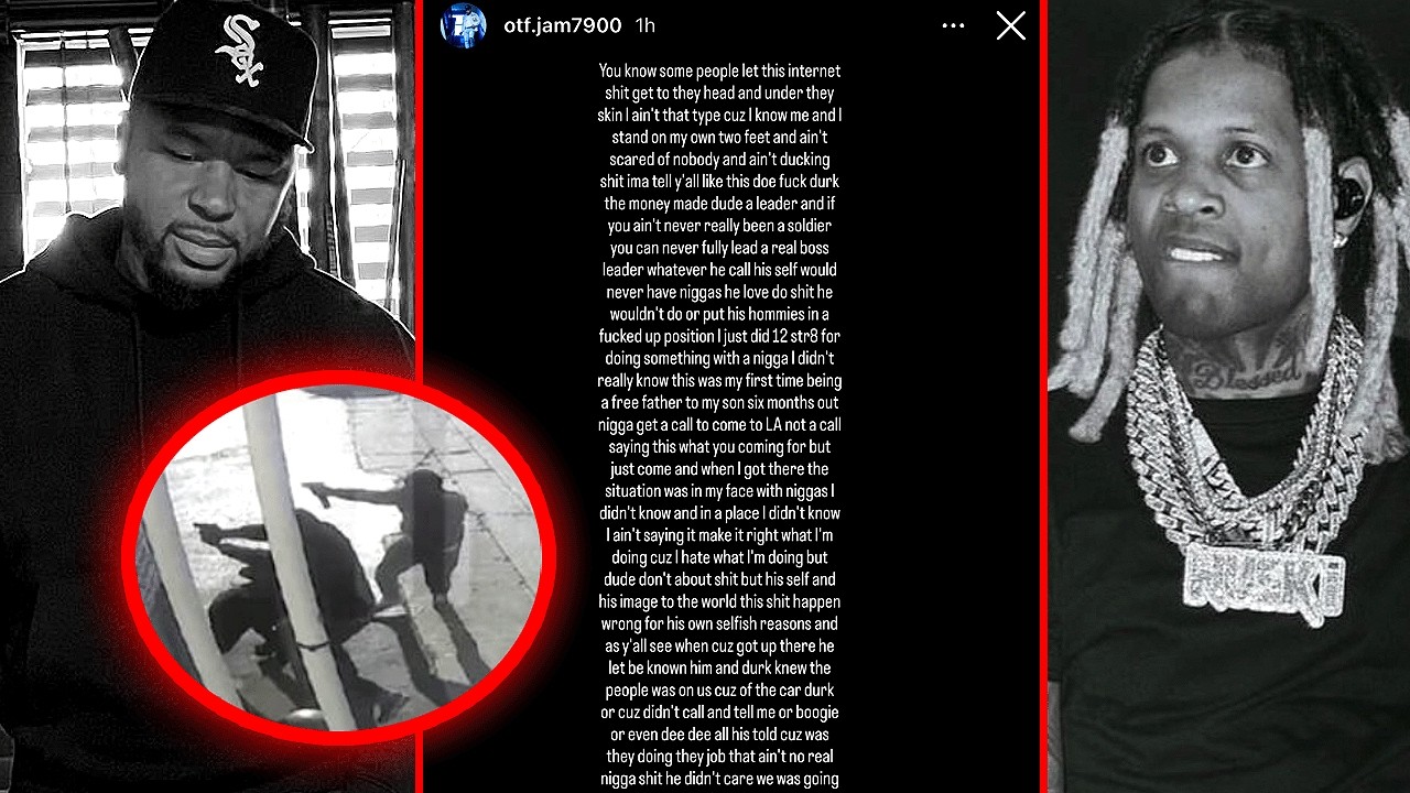 OTF Jam Sends CRAZY Message To Lil Durk Before Verdict In Trial!!