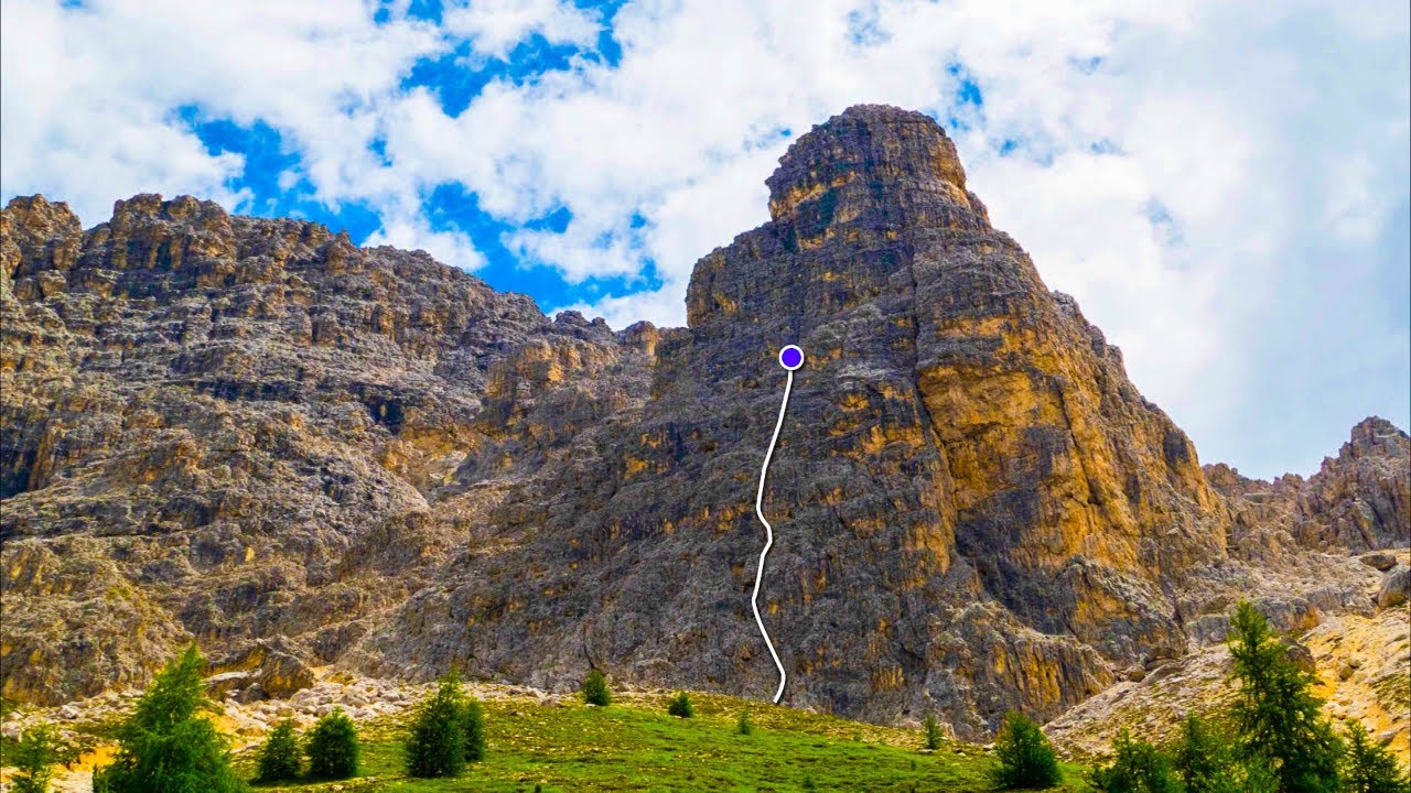First 200m Wall | Dolomites Italy (Part 1)