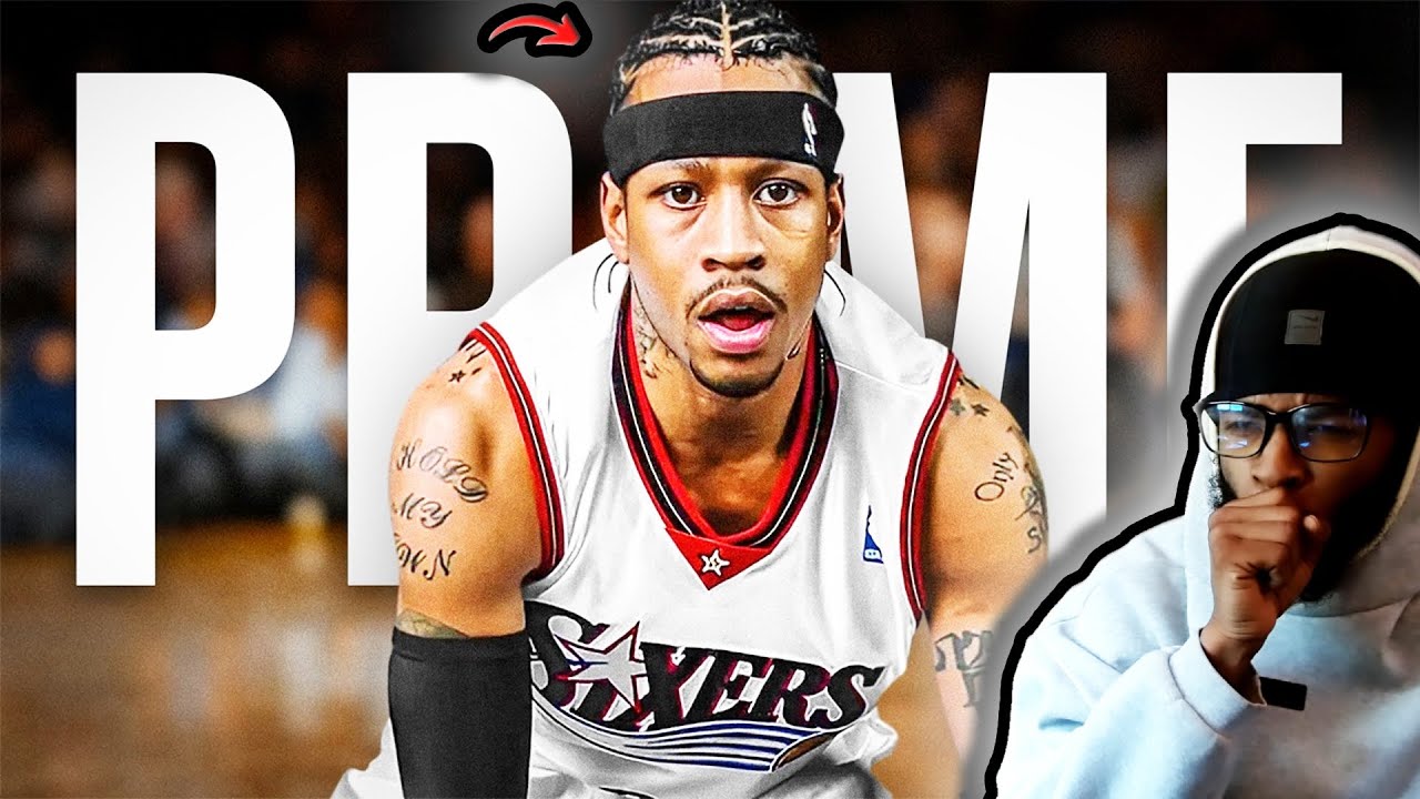 KYRIE FAN REACTS TO ALLEN IVERSON'S INSANE HIGHLIGHTS!