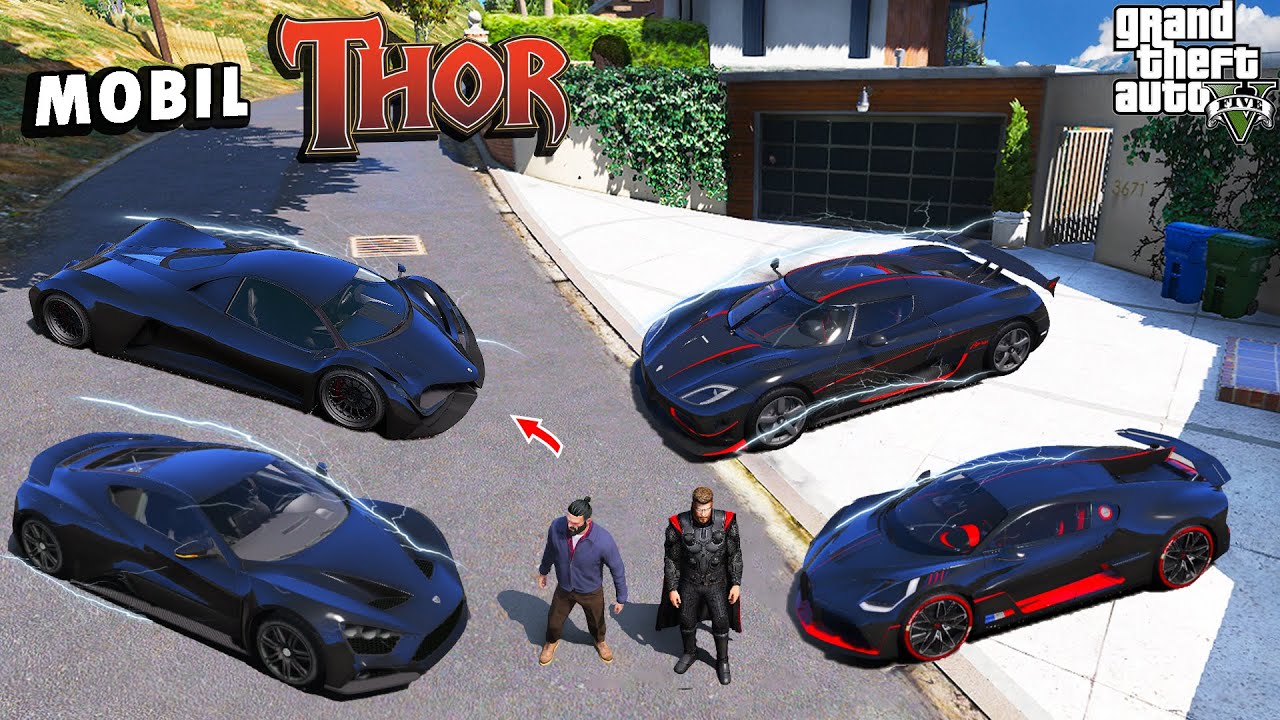WOW !! Aku Koleksi Mobil THOR TERKEREN di GTA 5. . .