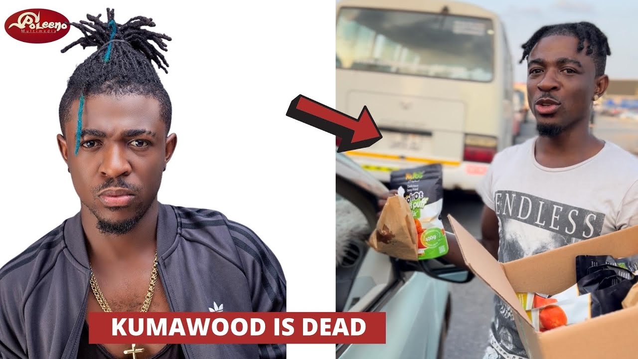 Kumawood Actor Frank Naro Turns BOFLOT Seller On The Street Of Accra