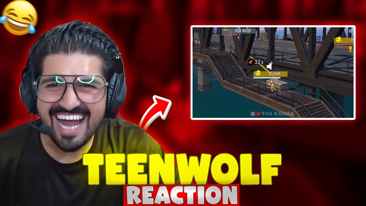 @TeenWolfGaming Reacted To My Video ❤️😂