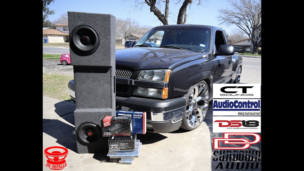 NBS SINGLECAB SILVERADO GETS SOUND SYSTEM!!! | DAGMLOWLIFE