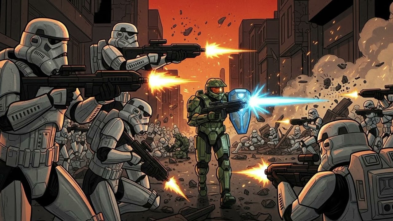 What If The UNSC and Master Chief Landed in Star wars 