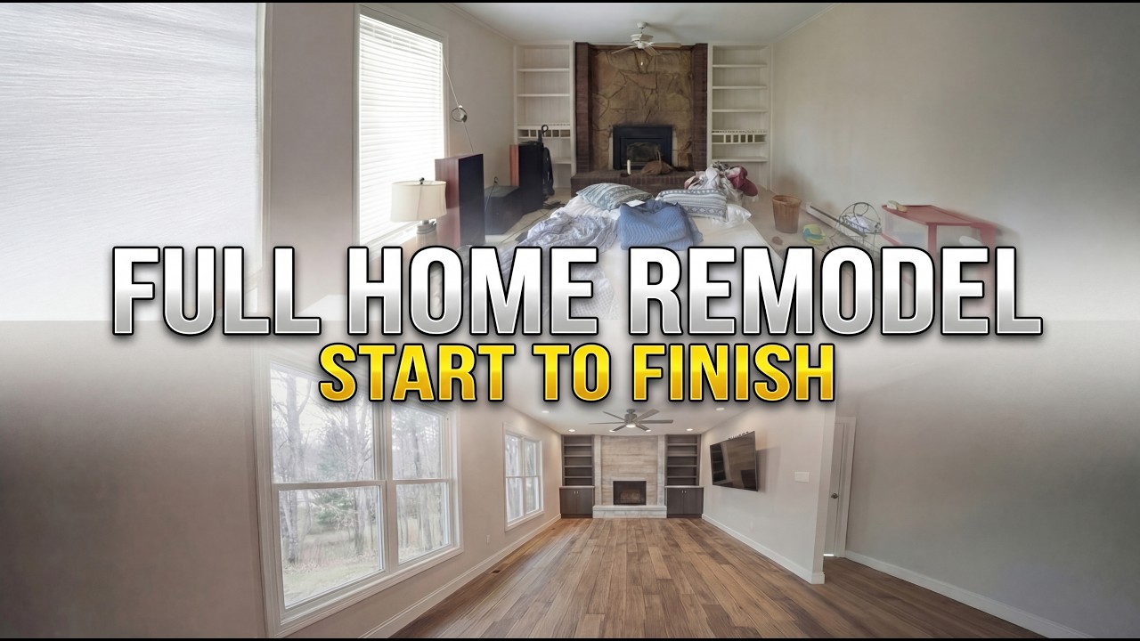 Complete Home Remodel | Construction ASMR | KBUILD Series