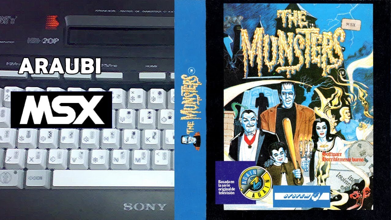 The Munsters (Gremlin, 1988) MSX [199] El Kiosko