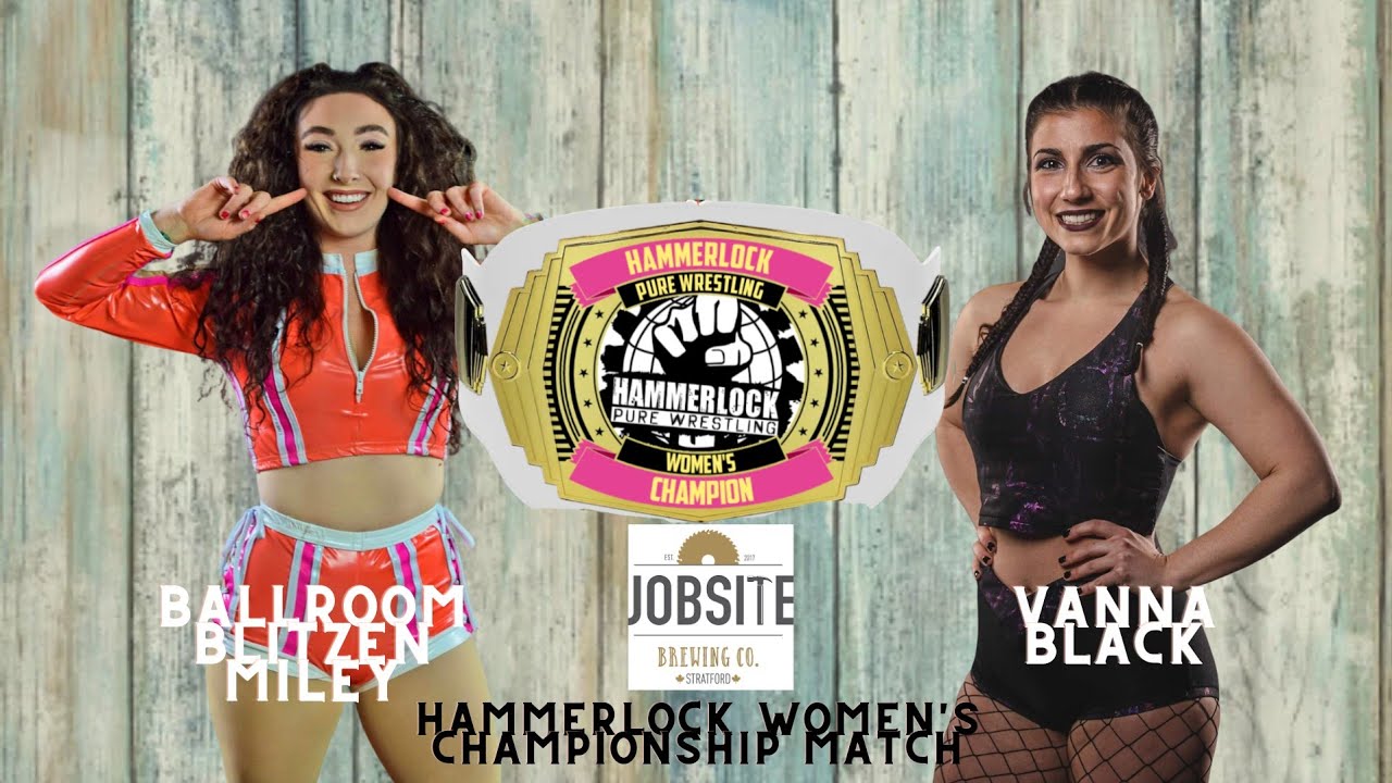 Hammerlock Pure Wrestling May 13, 2023 Miley vs Vanna Black (Women's Title Tournament Round #2)