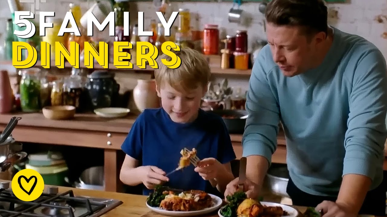 Feed The Family! 5 Dinners To Cook this Week By Jamie Oliver