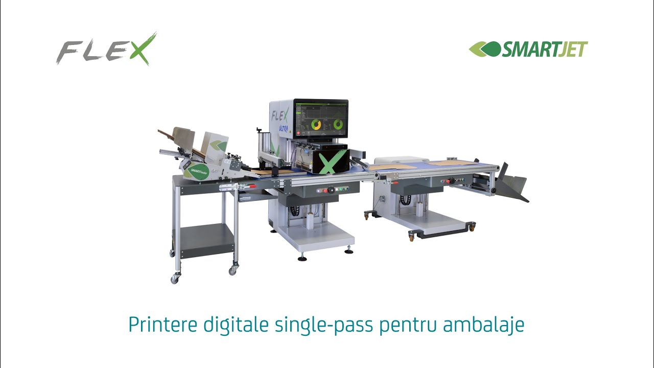 Smartjet Flex Ultra – printer single-pass pentru ambalaje