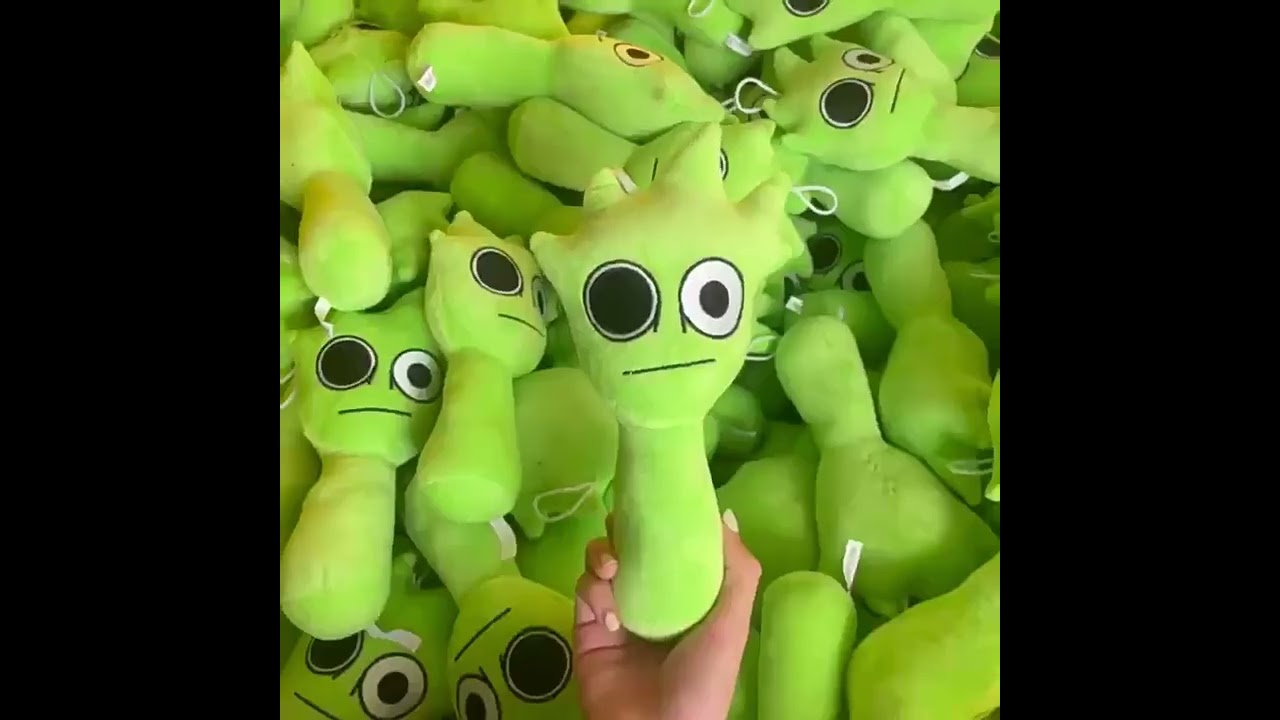 1-20pcs Sprunki Plush Toys Incredibox Plush Doll Sprunki Game Cart