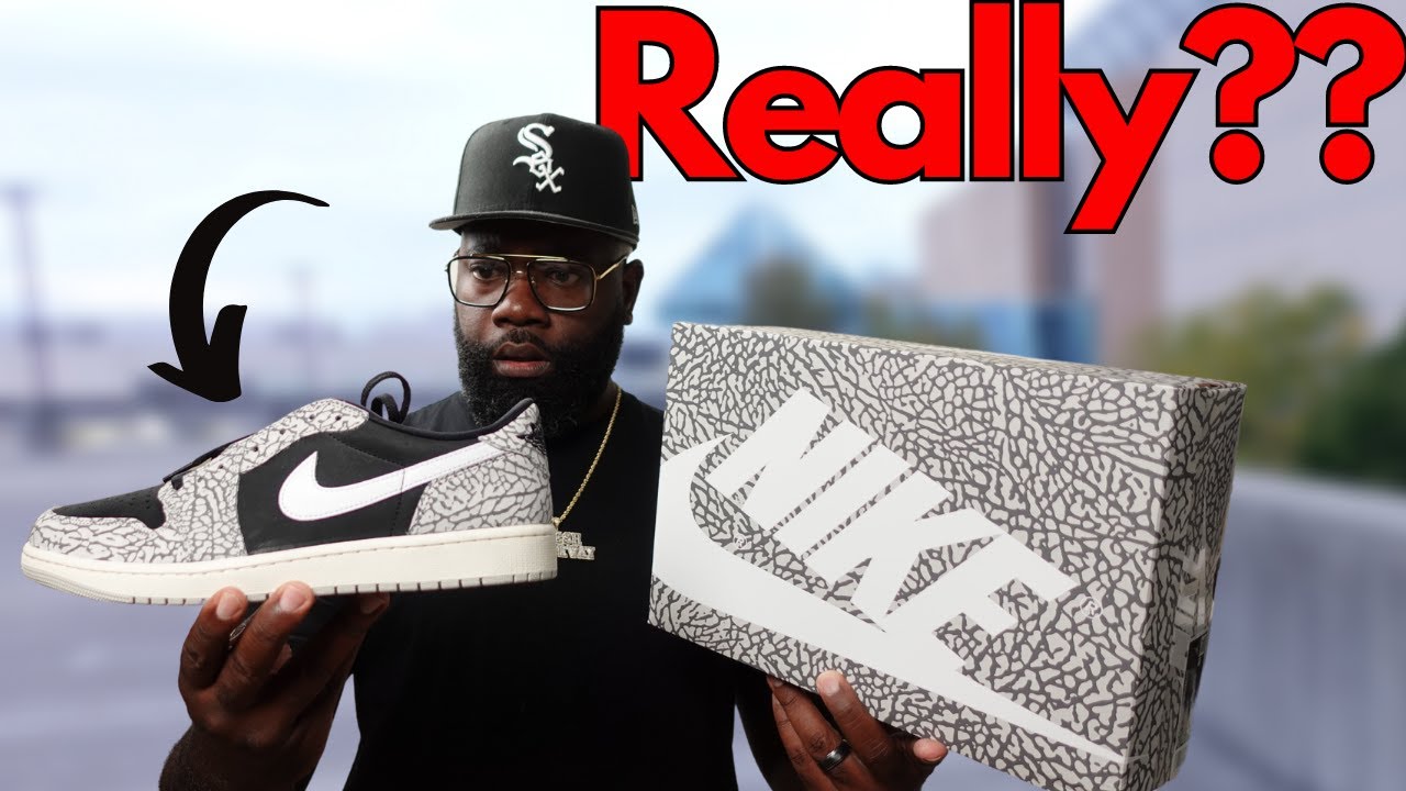 Jordan 1 OG Low Black Cement In-Hand Review