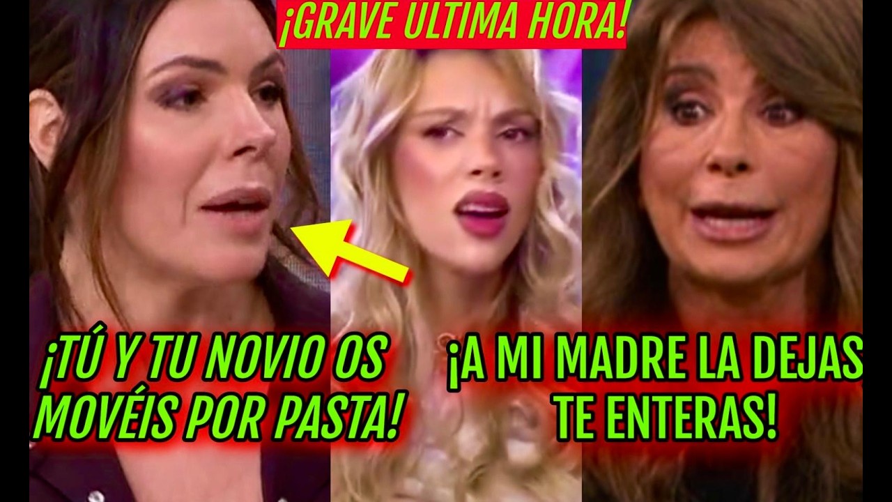 💥¡EXPLOTA TODO! ALEJANDRA RUBIO AMENAZA A LAURA MATAMOROS POR TERELU CAMPOS Y DENUNCIA GEMA LÓPEZ