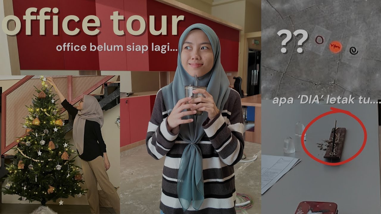 office tour (belum 100% siap), fengshui lady tu 'datang' lagi.. | work vlog