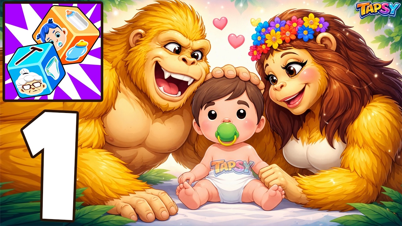 🎂100 Years Life Simulator Gameplay Walkthrough Part 1 – From Baby to Legend (Android,iOS)