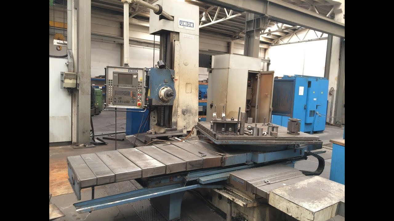 CNC table type boring machine Union BFT 102 / TNC 426 (sold)