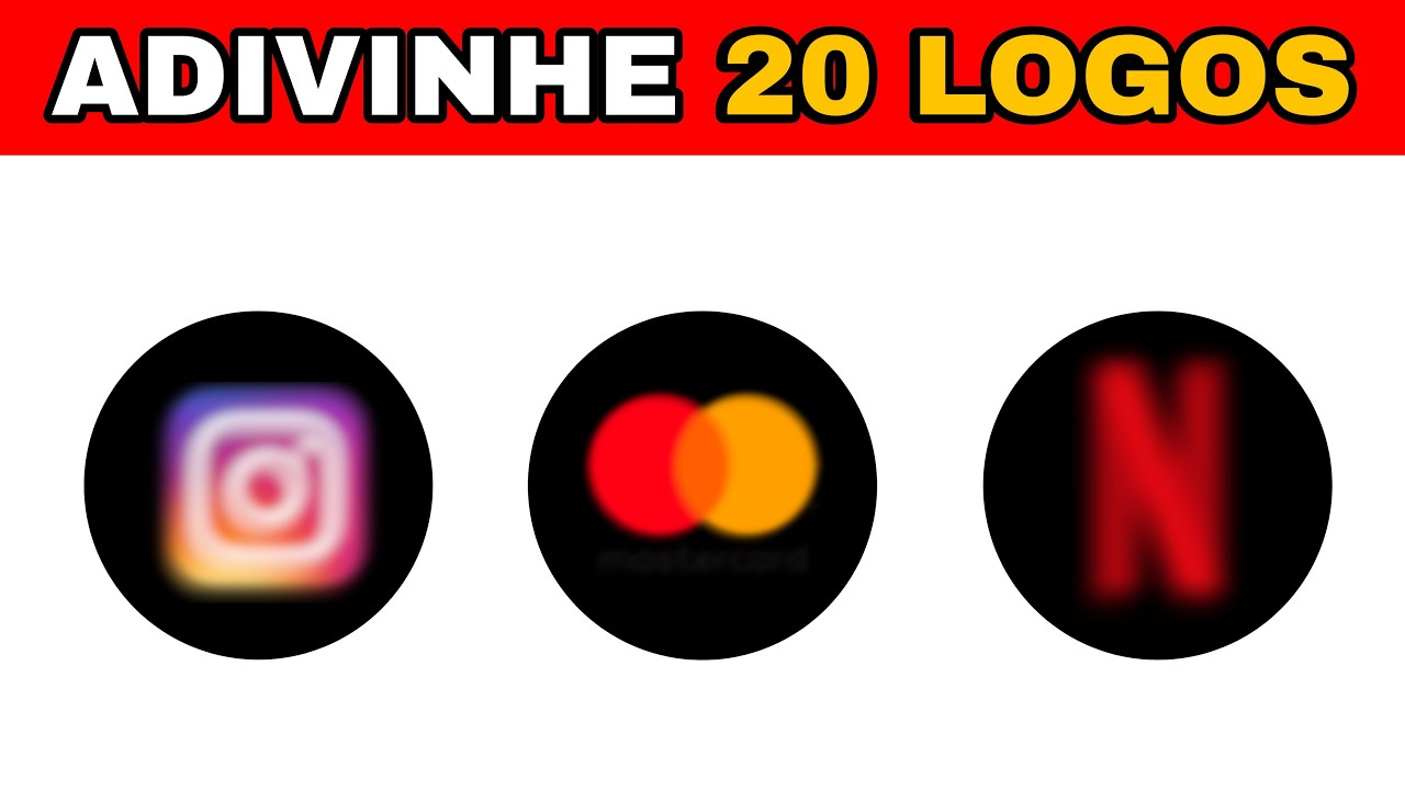 Acerte 20 Marcas em 3 Segundos | QUIZ DE LOGO 2025