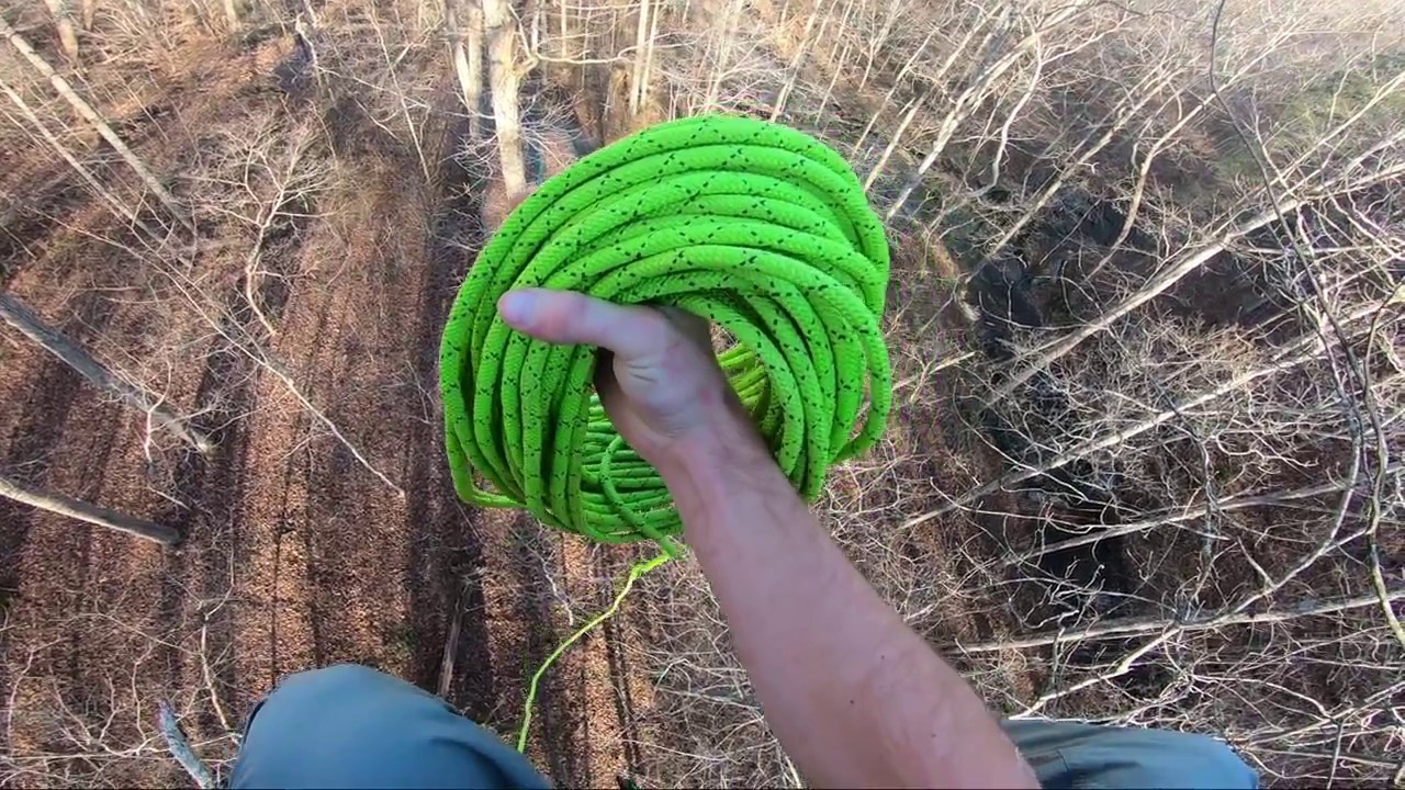 Tree Camping - CAMPING OVER 100 FEET UP!!! (4K)