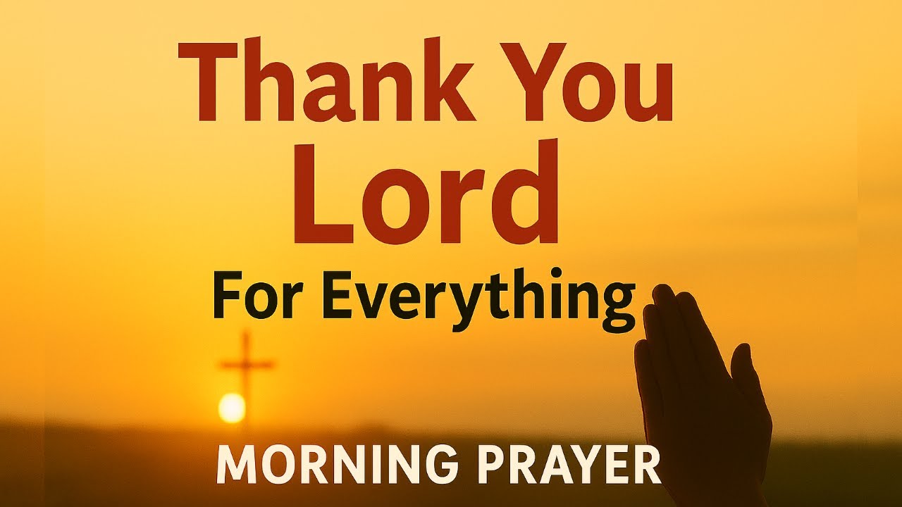 Let Praise Be the First Thing You Speak Today | Powerful Morning Prayer to Honor & Glorify God