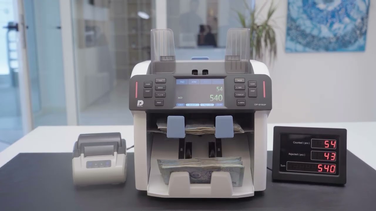Compteuse valorisatrice double power DP-8150F