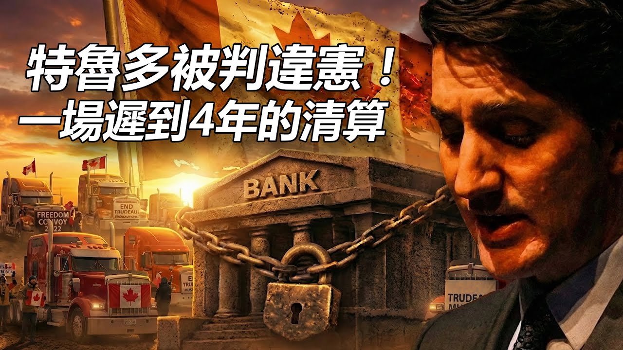 特魯多被判違憲! 一場遲到4年的清算! 2022年的「自由車隊」到底發生了什麼? #特魯多 #自由車隊 #卡尼 #cdnpoli