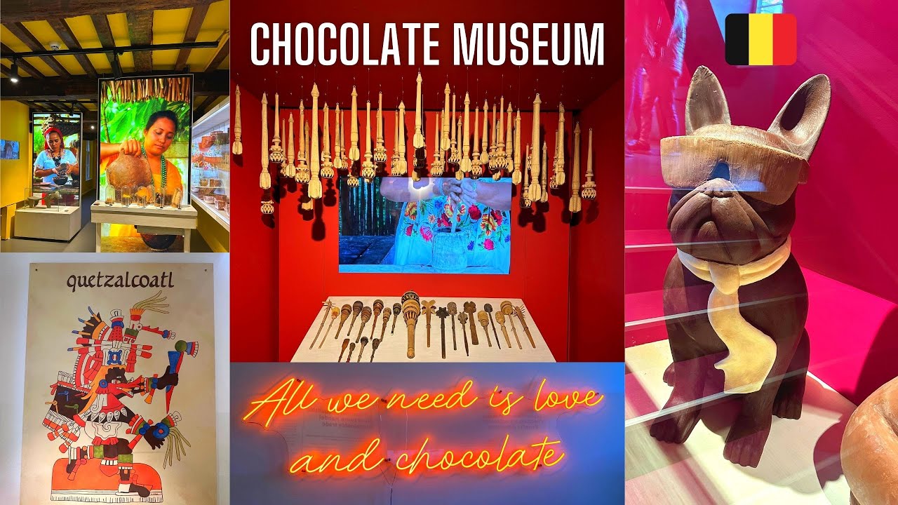 🍫 Inside the Belgian Chocolate Museum in Brussels 🇧🇪 | Tasting, History & Craftsmanship in 4K