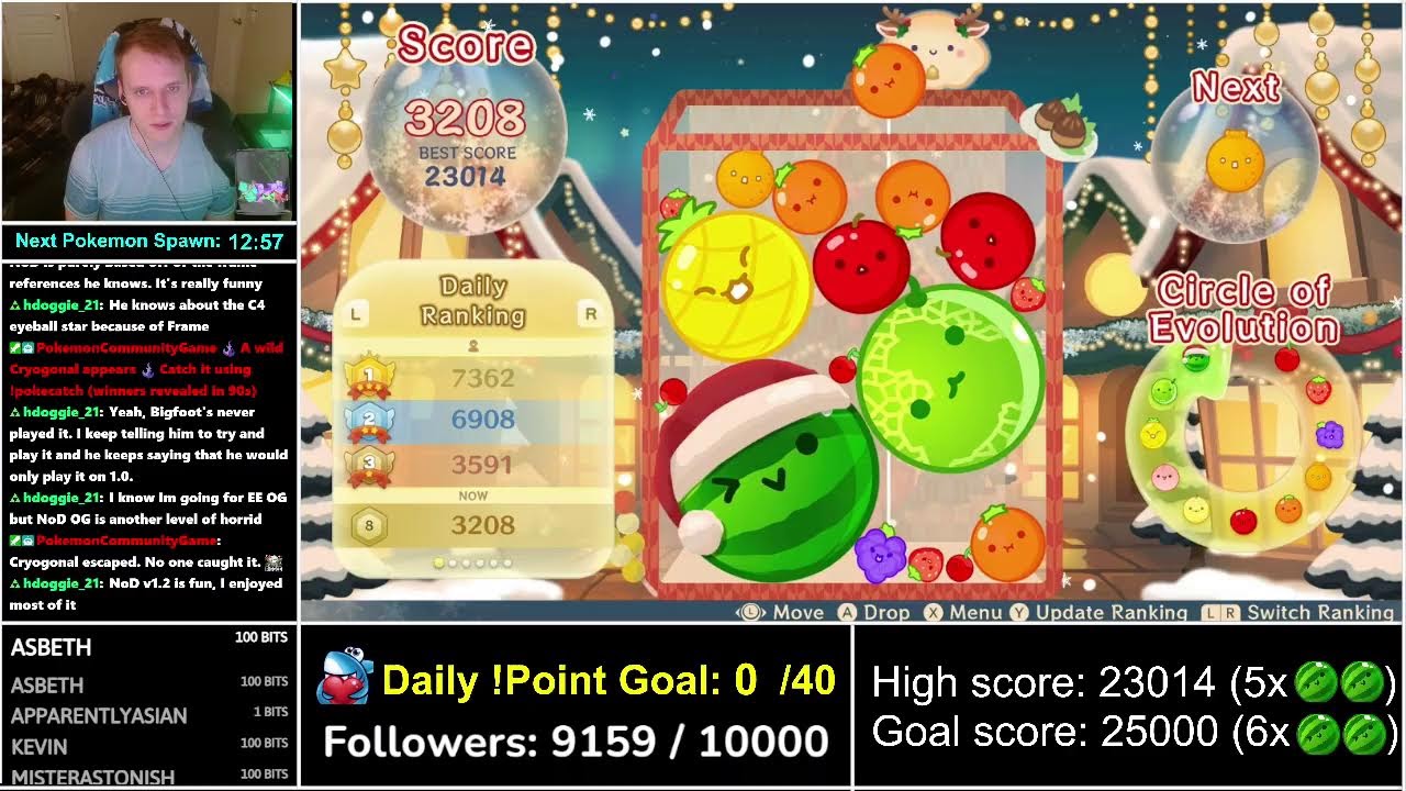 [アメリカ人スイカ] Suika Game High Score attempts to beat 23014!