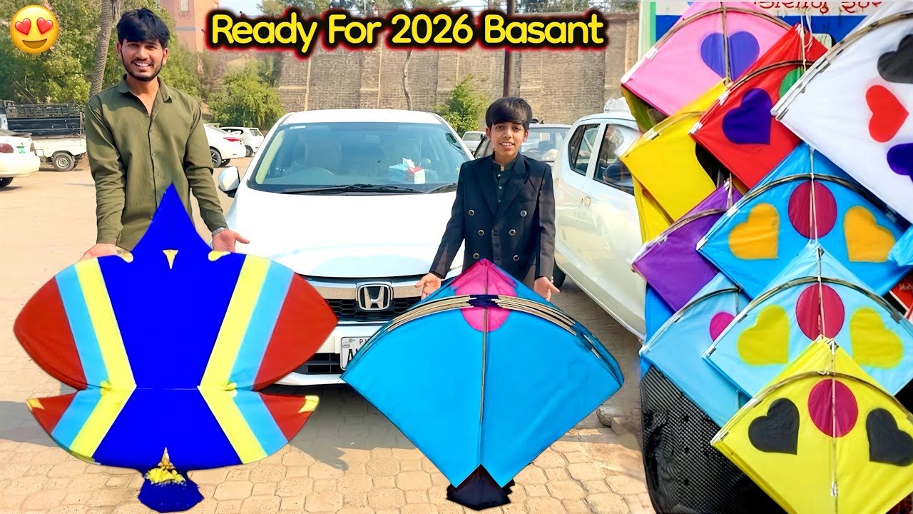 2026 BASANT KY LEAY BHOT SARI KITS LANY MULTAN MARKET CHLY GY 😍