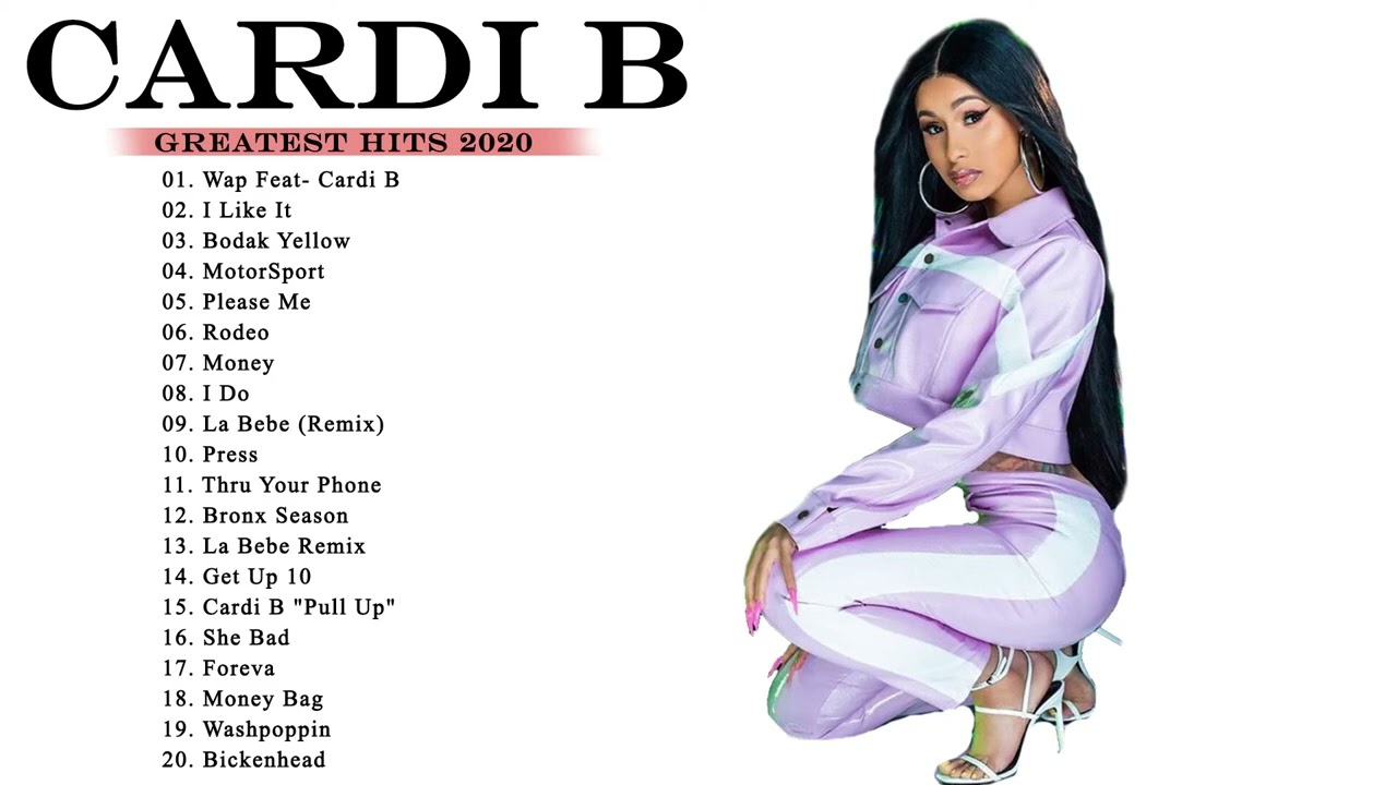 Cardi B Greatest Hits Full Album 2025   Best Pop Songs Playlist Of Cardi B 2025
