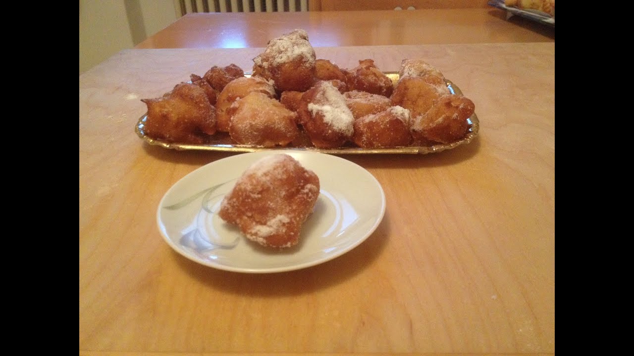 Frittelle di mela - la ricetta dell'expasticcere