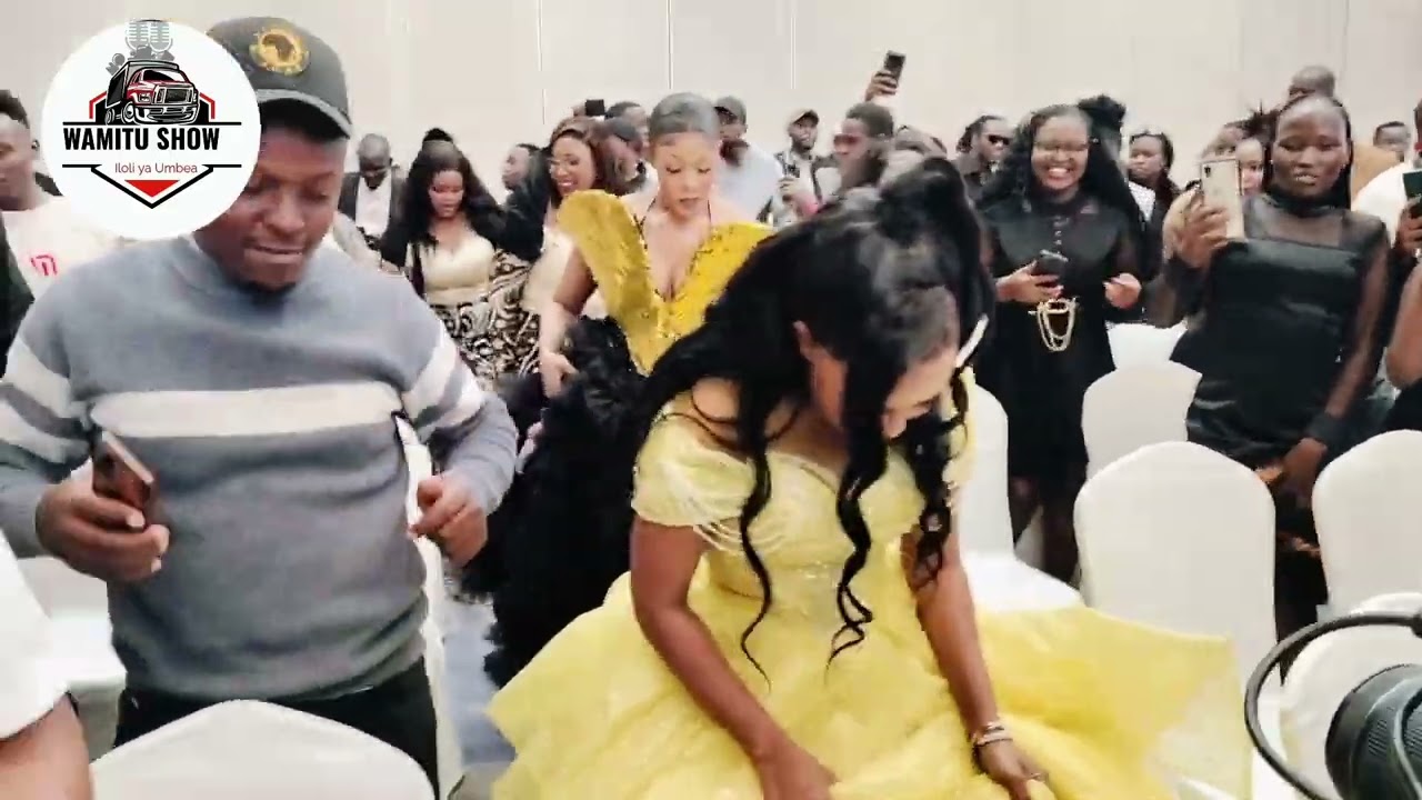 TINA CLARA GRAND ENTRANCE AT MBAAA NGUMBI EVENT 