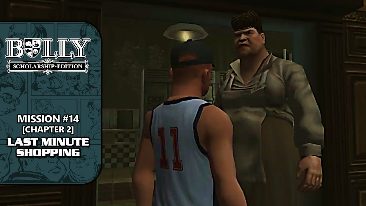 Bully SE [100% Walkthrough] - Mission #14: Last Minute Shopping