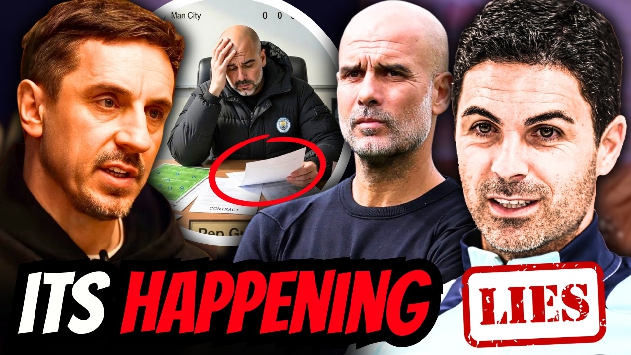 Man City 60-Point Deduction ON😨Arteta LIE Is SHAMEFUL😳 Neville BACKING WHO & Goldbridge’s BIG CLAIM