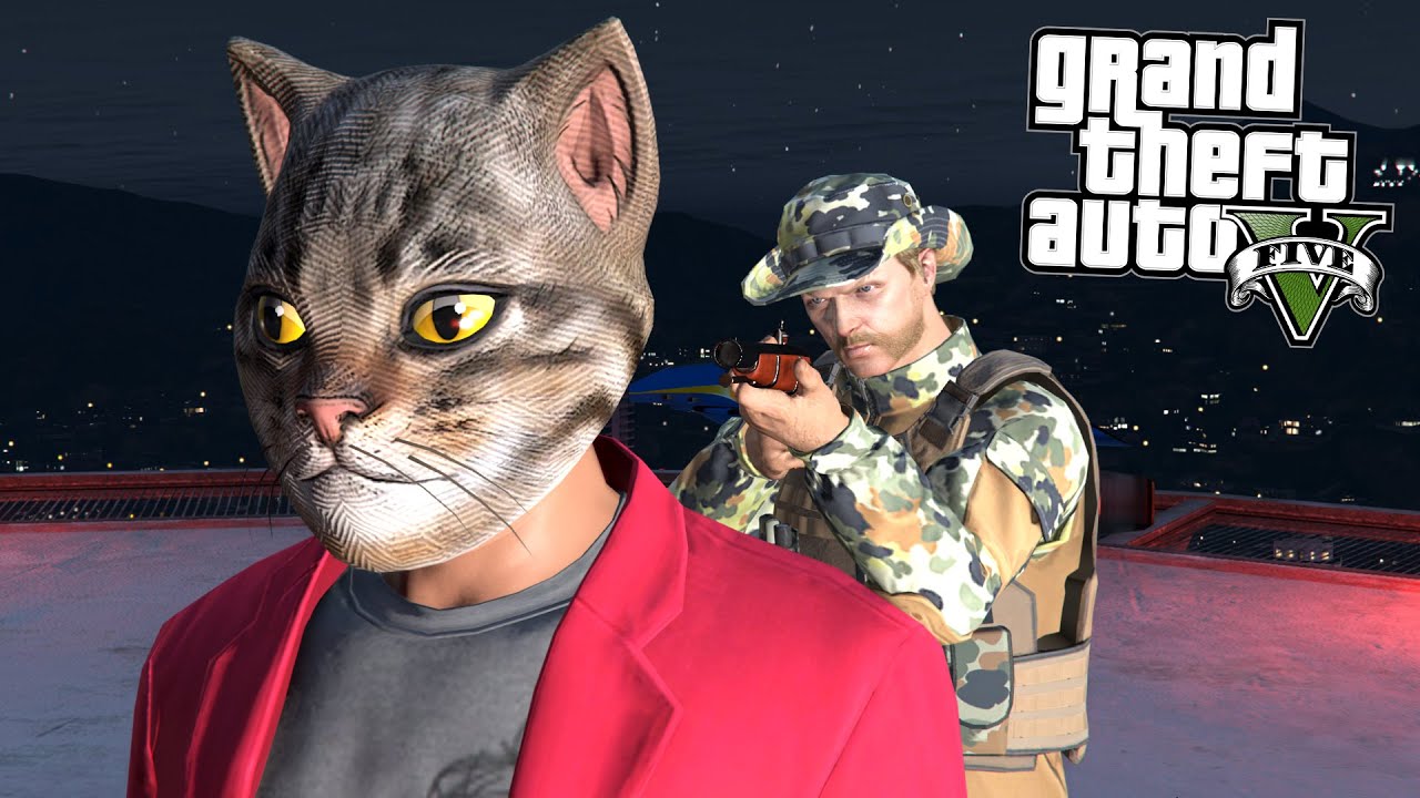 CHOWANY/POLOWANIE NA PAVŁA w GTA Online Hogaty i Paveł 