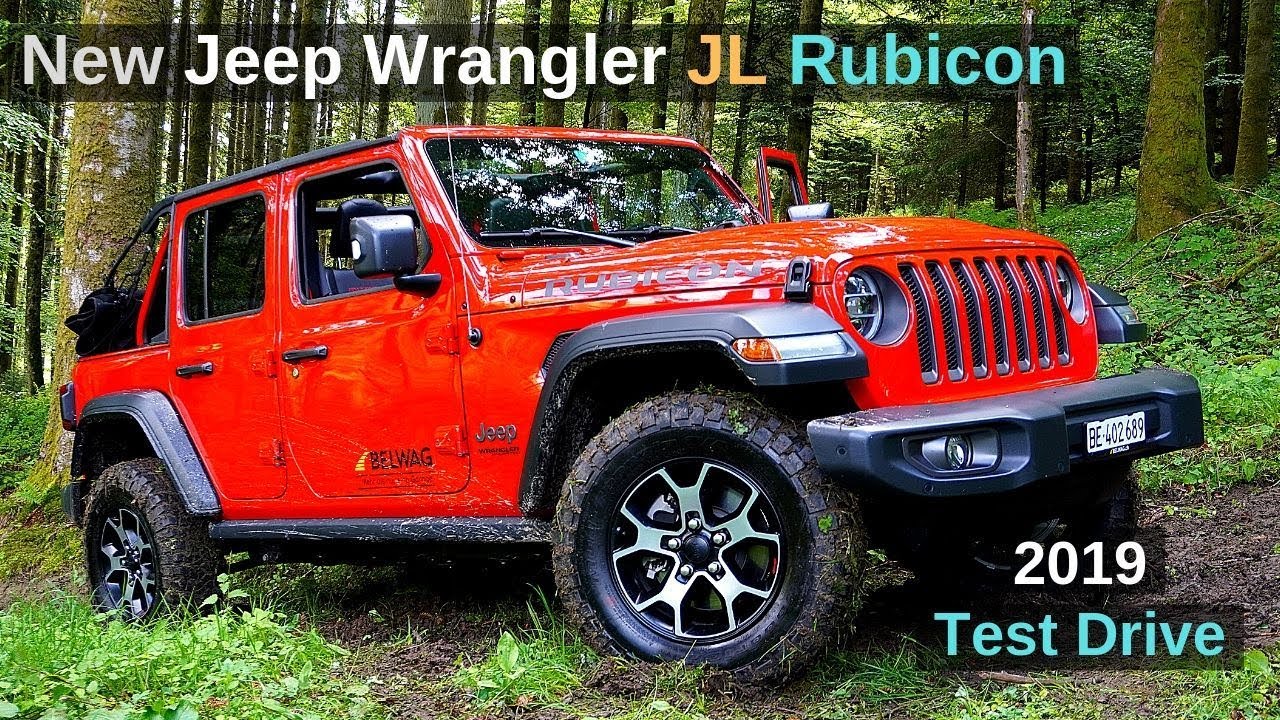 New Jeep Wrangler JL Rubicon 2019 Review and Test Drive plus Off Road German Version