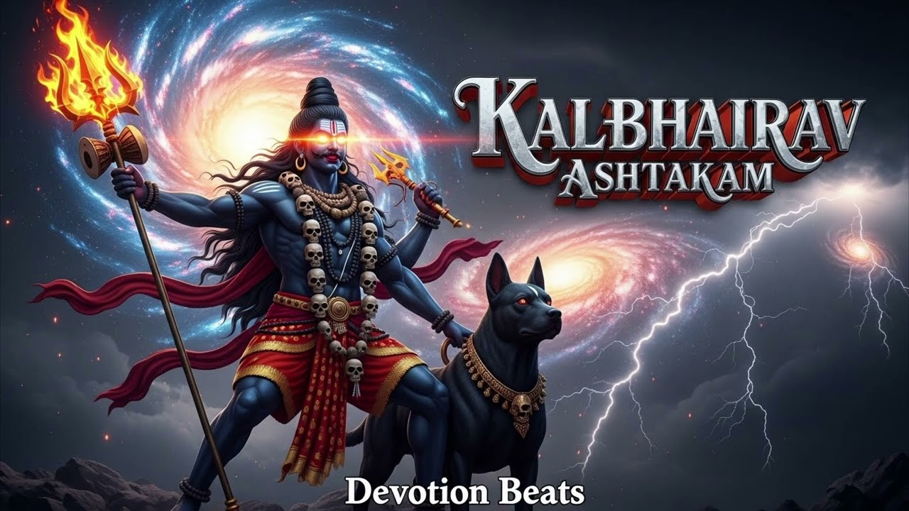 Kalabhairav Ashtakam Hindi | Powerful Bhairav Stotram Full Lyrics | Devotion Beats Bhakti