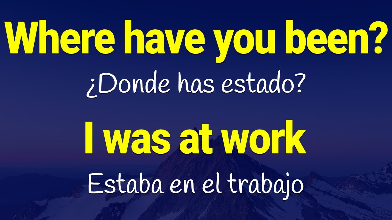 🗣️ SI ENTIENDES ESTAS FRASES PODRAS HABLAR INGLES COMO UN NATIVO 🔥 CURSO DE INGLES COMPLETO