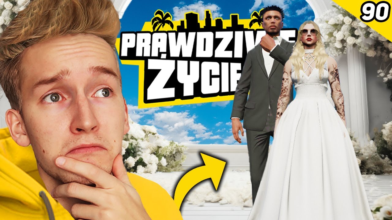 GTA V PRAWDZIWE ŻYCIE #90 ŚLUB MATIEGO! + MECZ USA! 👰🏼 [S4]