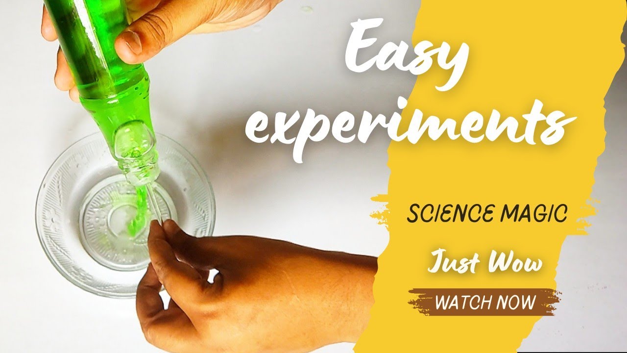 How Tissue Stops Water from Spilling! 😳 @EasyChemistry118